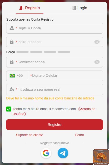 Experiência de Jogos outonopg.com